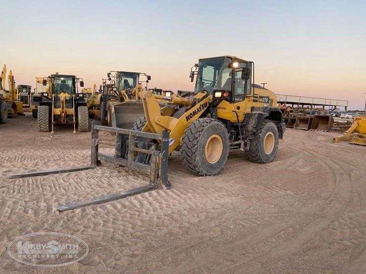 Used Komatsu Loader under the sun